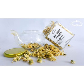 Hoa cúc sấy khô- hàng loại 1, đóng gói 100g