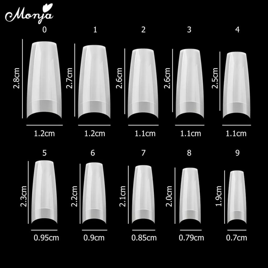 Móng Nối Hàn Móng Có Khấc Gói 500 Móng Đủ Số &amp; Móng Nối Thang Dài  - Shop Nail