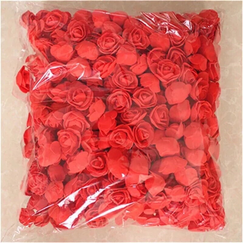 HOA GẤU XỐP 3.5CM 500 BÔNG