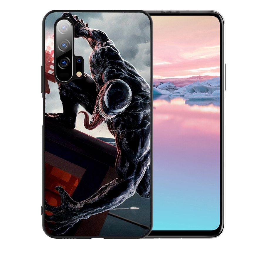 Ốp Lưng Mềm In Hình Venom Marvel Cho Huawei Honor 20 / 10 / 8x / 8c / 8 / 9 Lite / Note 10