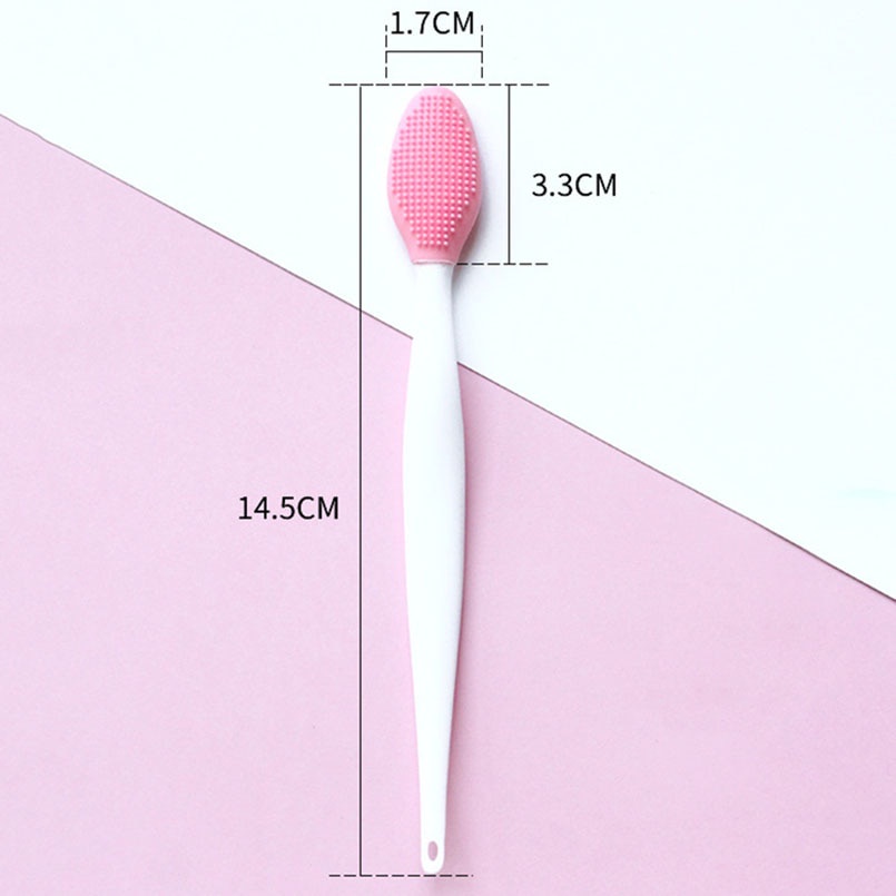 [Hàng mới về] Bàn Chải Rửa Mặt Mát Xa Loại Bỏ Tế Bào Da Chết Chất Liệu Silicon