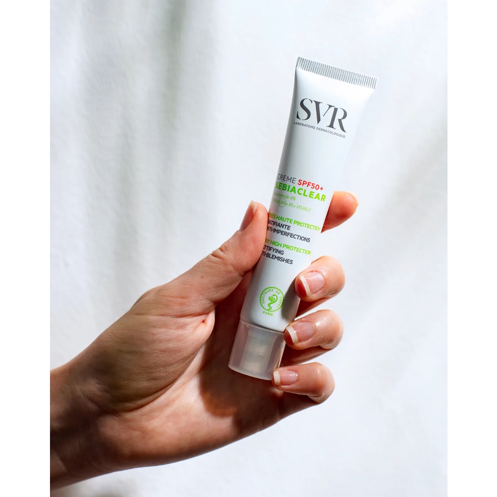 Kem chống nắng cho da dầu mụn SVR Sebiaclear SPF50+ Creme 40ml