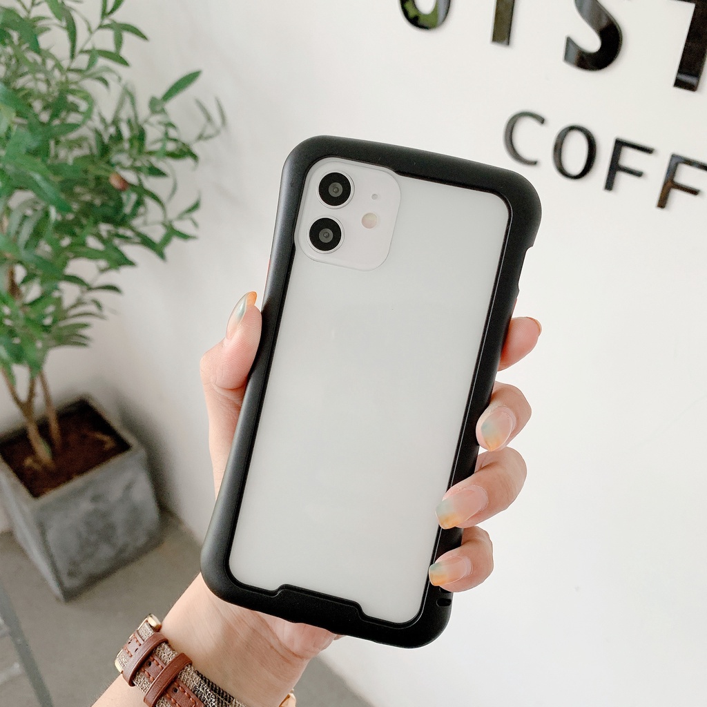Ốp Điện Thoại Không Viền Cạnh Cho iPhone 11 Pro Max 7 8 6s Plus X S XS Max XR SE