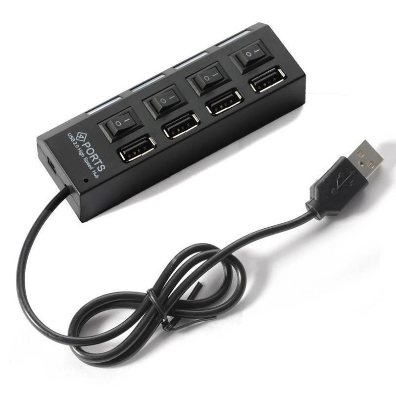 Hub USB 4 port 2.0 có công tắc