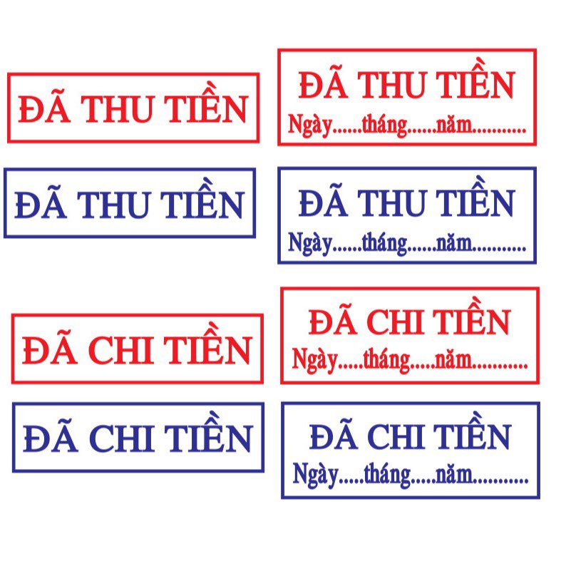 Con dấu in, con dấu TDstamp Printer T-214, khắc từ 1 đến 2 dòng theo yêu cầu, kích thước 38x14mm