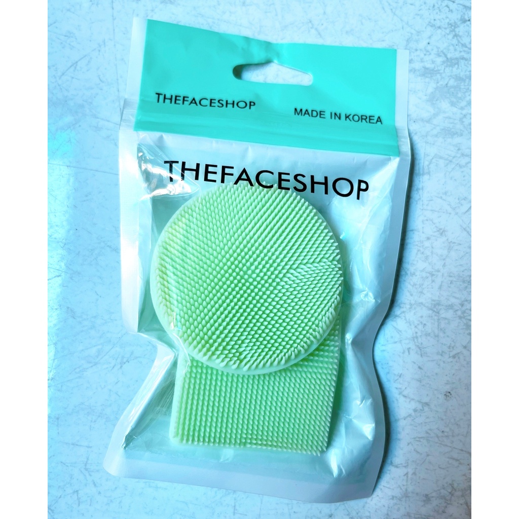 Miếng rửa mặt Silicone Make-up Puff (Túi 2 miếng)