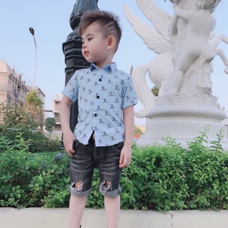 Sỉ áo sơmi co giãn