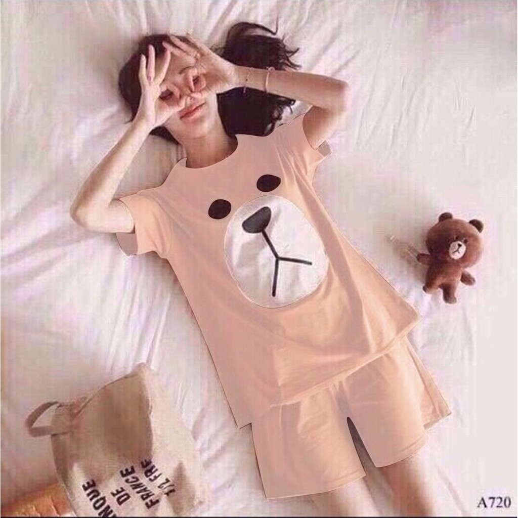 Sét Bộ Đùi In Hình Gấu Siu Cute TTSL0134