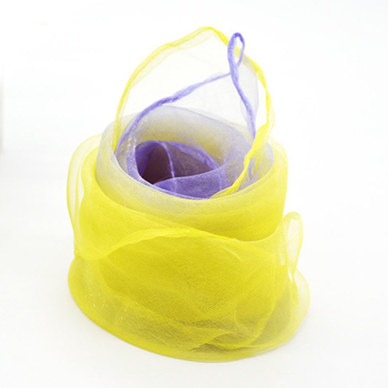 Khăn Vuông Màu Gradient Dùng Biểu Diễn Múa Cho Trẻ Mẫu Giáo