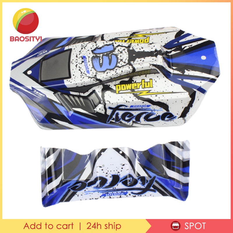 [Baosity1] Vỏ Nhựa Cho WLtoys 124017 Phụ Tùng Cho Xe Ô Tô Đồ Chơi Tỉ Lệ 1 / 12