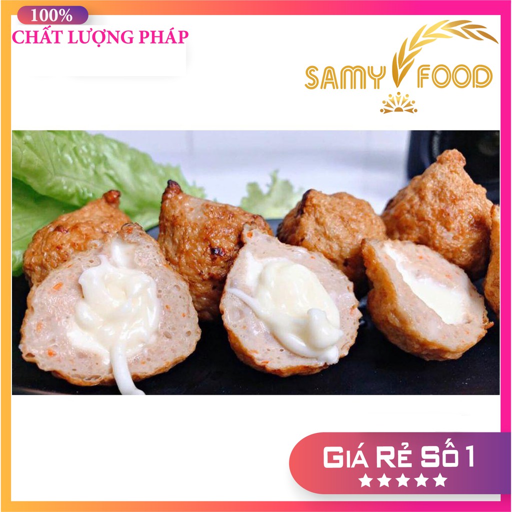 [Chất Lượng Malaysia] Gà Viên Nhân Phô Mai Ci Chicken Meat Ball Malaysia 200G/1KG