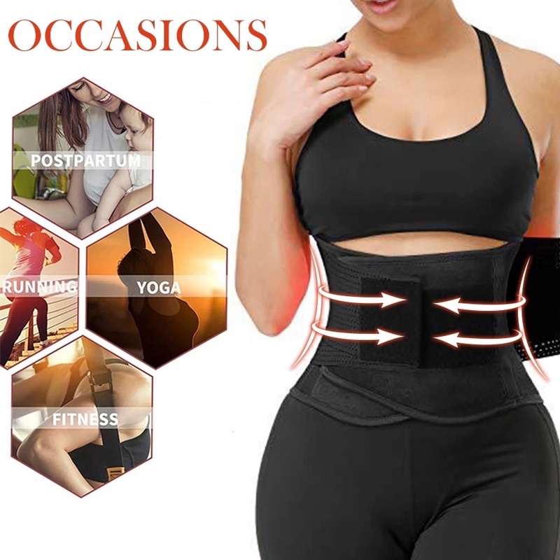 Đai Nịt Bụng / Vòng Eo Định Hình Cơ Thể Thon Gọn Unisex