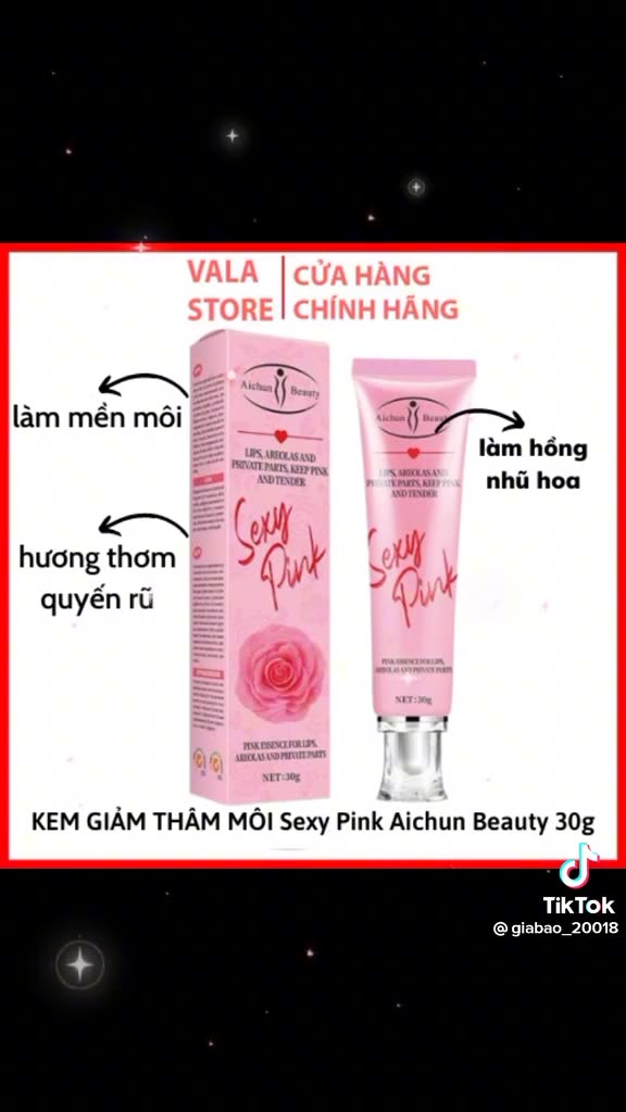 Kem Chống Thâm Môi - Làm Hồng Môi - Nhũ Hoa - Vùng Kín Sexy Pink Aichun Beauty 30g | BigBuy360 - bigbuy360.vn