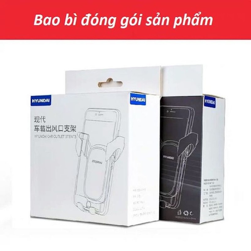 Giá đỡ điện thoại HUYNDAI kẹp cửa gió ô tô