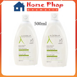 Sữa tắm Aderma Pháp, sữa tắm mụn lưng cho bé và cả gia đình dung tích 500ml