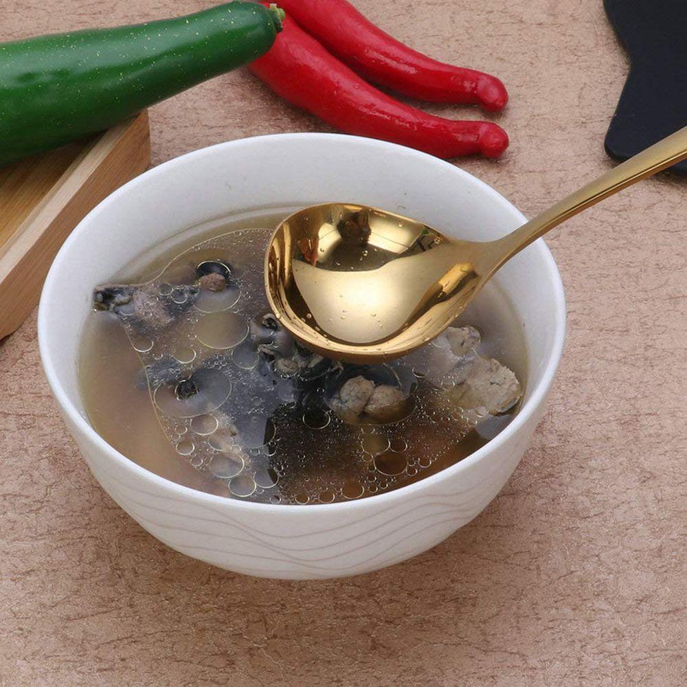 Muỗng Múc Canh Bằng Thép Không Gỉ Thiết Kế Sáng Tạo
