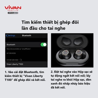 Tai Nghe Không Dây VIVAN LIBERTY T100