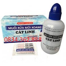 Muối rửa mũi xoang Cát Linh