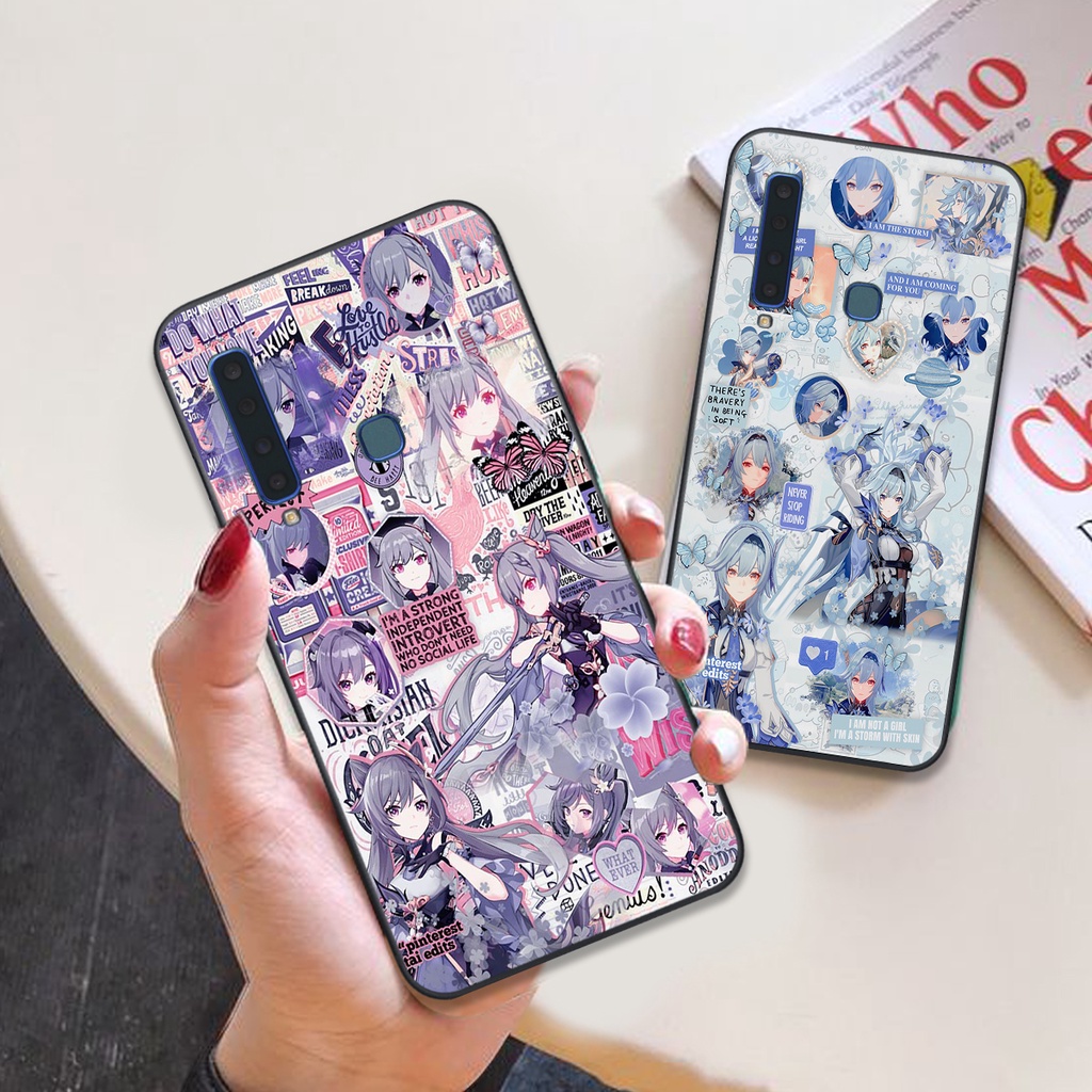 Ốp lưng Samsung A7 2018 / A9 2018 in hình Genshin Impact siêu dễ thương, cá tính