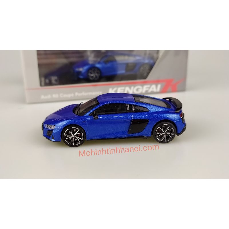Mô hình ô tô Audi R8 coupe performance 1/64 Kengfai