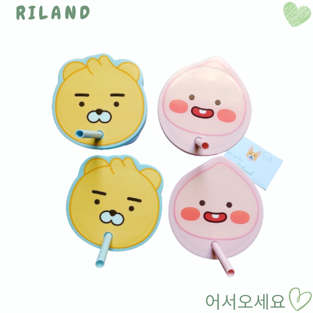 LY NHỰA KAKAO FRIENDS X DAISO HÀN DỄ THƯƠNG 400ml