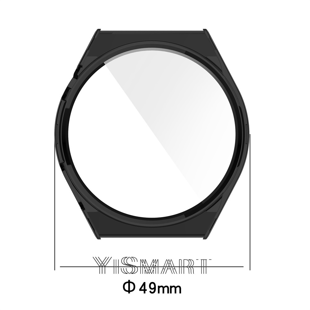 Ốp Bảo Vệ Bằng PC Cứng + Kính Cường Lực 46mm Cho Đồng Hồ Thông Minh Huawei Watch GT 3 Pro GT3 Pro