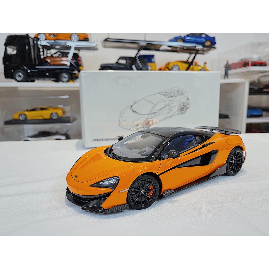 Xe mô hình Mclaren 600LT,tỷ lệ 1/18 LCD model