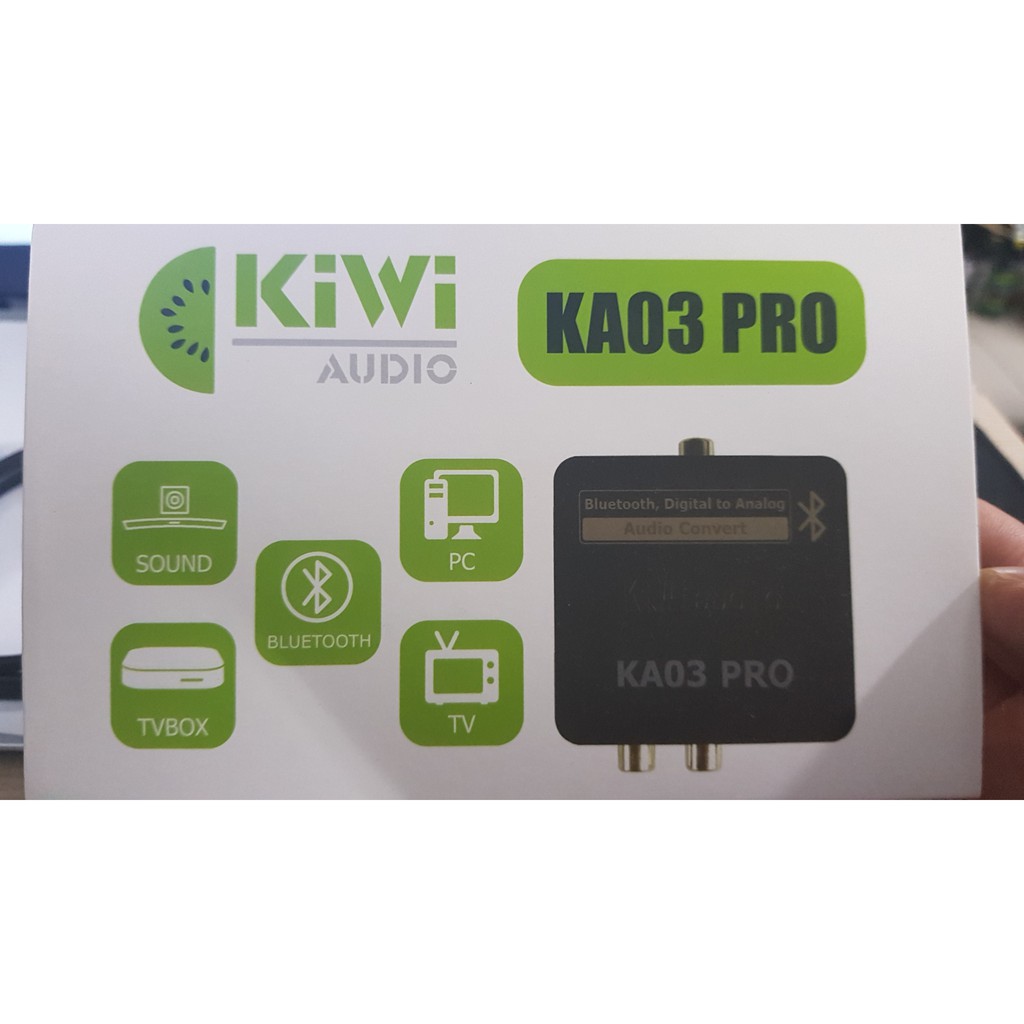 Chuyển Quang ra AV Kiwi KA03 Pro  có Bluetooth - BH 12 tháng - Chính Hãng