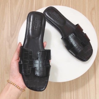 dép da rắn HM