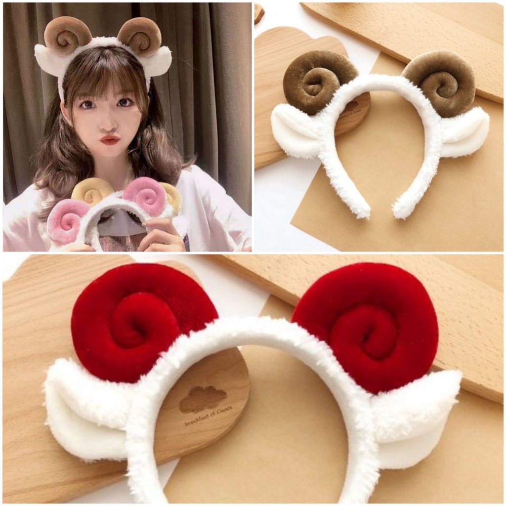 Bờm cài tóc Chimi PK028, bờm cute nhiều mẫu cua mắt lồi, cá mập, cà rốt, sừng hươu, dâu tây, tai gấu, mickey