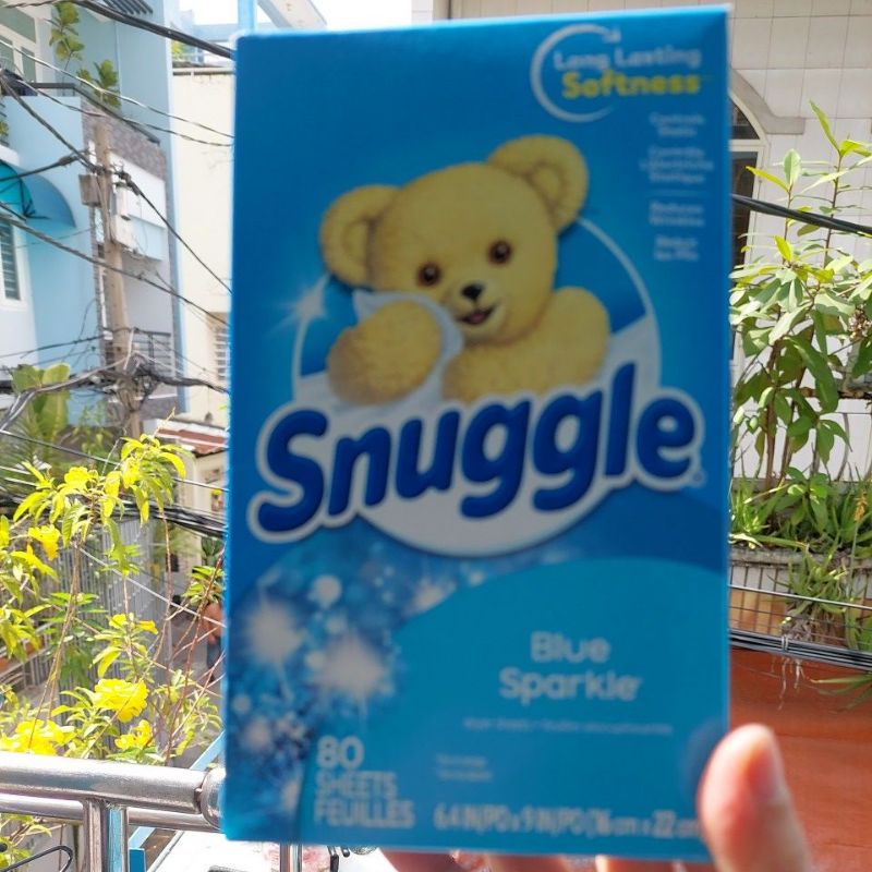 Giấy thơm quần áo SNUGGLE 80 tờ của Mỹ cam kết chính hãng