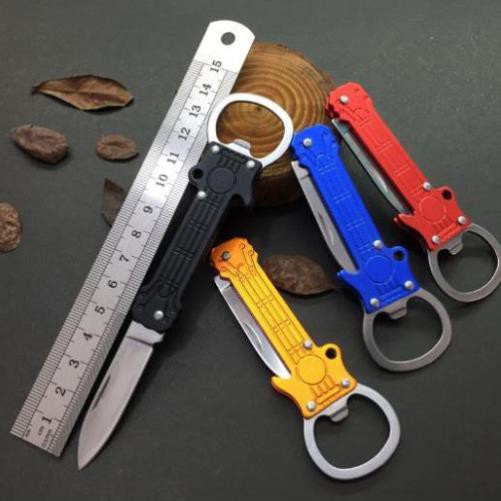 Dao Chìa Khóa Mini - Khui Bia Đa Năng Nhỏ Gọn - Treo Móc Khóa - Hàng Gủi Ngay