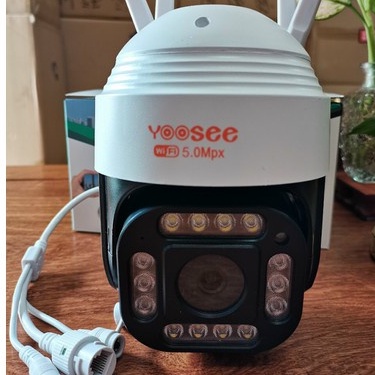 Yoosee camera 3.0Mpx quay đêm có màu - Camera wifi yoosee ngoài trời 4 râu 14 led - 4 anten - 3Mpx - FullHD 1080P