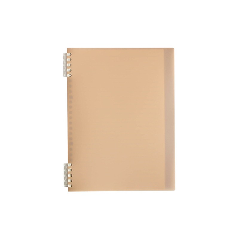 WMMB Frosted Notebook Binder B5 Notebook Paper Core Loose Leaf Papers Study Supply