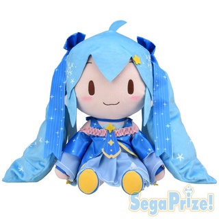 Gấu bông hatsune miku series special fluffy plushie "snow miku 2017" chính hãng nhật bản