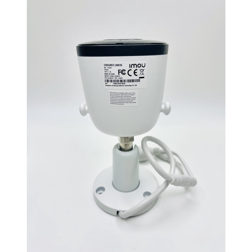 Camera IP IMOU Bullet 2E ngoài trời IPC-F42FP-D 4MP 4K (Có Mic, Led, Full Color) Hàng chính hãng