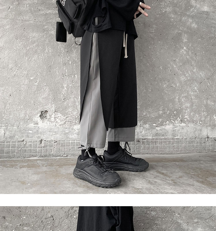 Quần Jean Dài Dáng Rộng Ống Suông Phối Lớp Ngoài Thời Trang Dành Cho Nam Tf1 | BigBuy360 - bigbuy360.vn