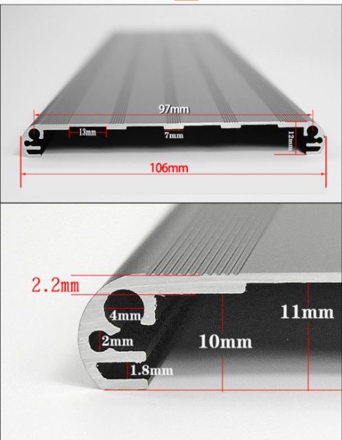 Máng nhôm chế đèn led meca mờ | BigBuy360 - bigbuy360.vn