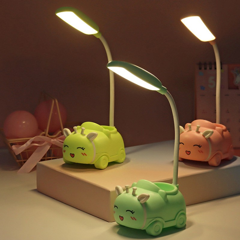 Đèn học để bàn bảo vệ mắt - Đèn học LED hỗ trợ làm việc, đọc sách, trang trí - Có Pin tích điện siêu đẹp