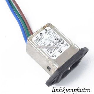 Bộ Lọc Nguồn EMI 250VAC 8A
