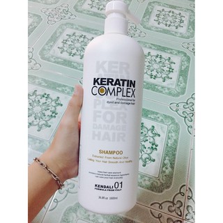 DẦU GỘI SIÊU MƯỢT CHỐNG RỤNG TÓC KERATIN COMPLEX KENDALI 1000ml