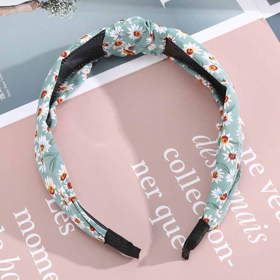 Băng đô cài tóc họa tiết hoa phong cách Hàn Quốc