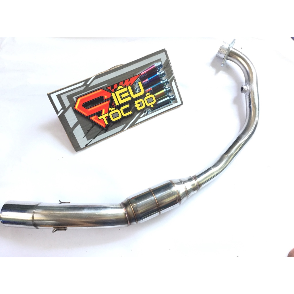 CỔ BẦU HƠI INOX exciter, winer, sonic, raider, satria, gsx, tfx, fz, cbr, r15,...
