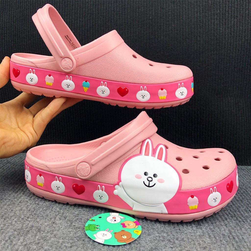 Dép cross cho nữ  THỎ HỒNG dễ thương đáng yêu💖FREESHIP💖dép cross MM812