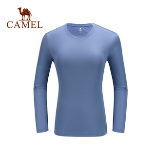 Áo thun CAMEL thể thao chạy bộ dành cho nữ dài tay