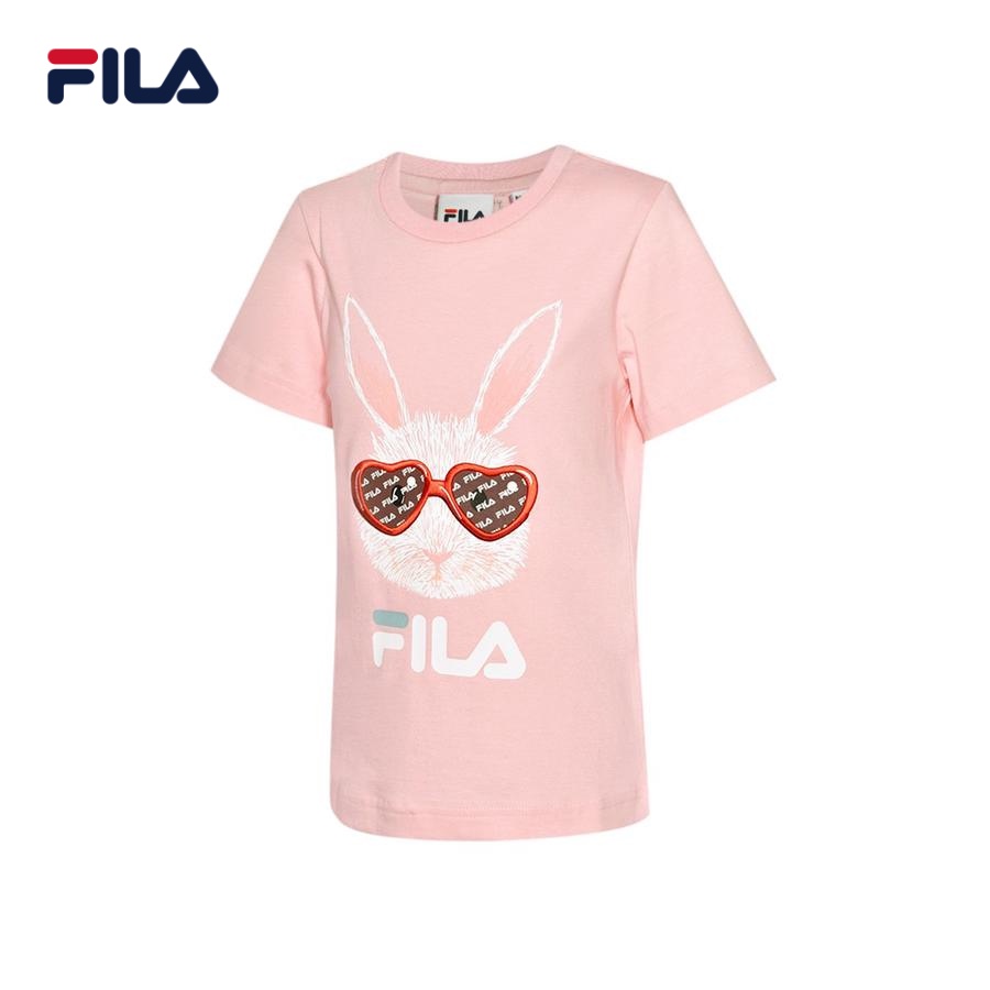 Áo thun tay ngắn cổ tròn trẻ em Fila Milk On The Rock - FK2RSD2M51F-IPK