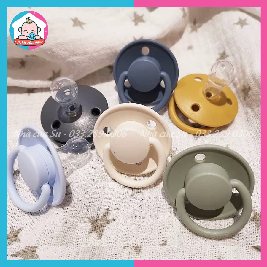 Ti giả BIBS Delux Silicon chính hãng tặng kèm hộp đựng Nhà của Su