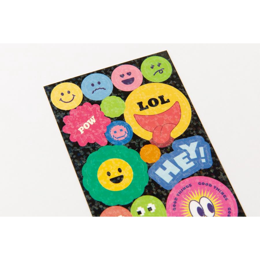 Set 2 Tấm Sticker ARTBOX Hàn Quốc Hình Emoticon Nổi Bật Độc Lạ