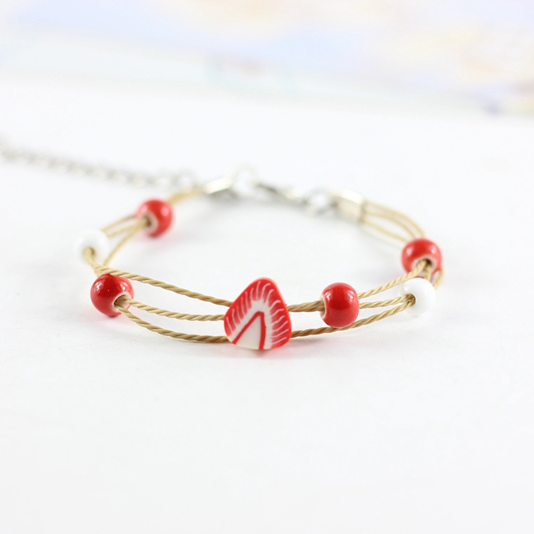 Vòng Tay Hoạt Hình Trái Cây Handmade Phong Cách Hàn Quốc Xinh Xắn Nhiều Màu | BigBuy360 - bigbuy360.vn