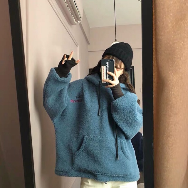 Áo hoodie lông cừu | BigBuy360 - bigbuy360.vn